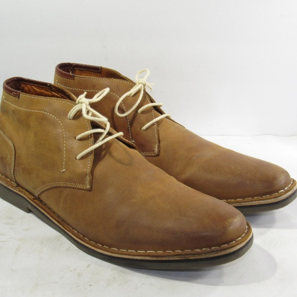 Steve Madden Ivon Sz 16 Tan Ankle Boots Mens R3D19 main image 5